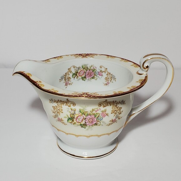 Noritake Creamer Cardinal Japan Floral Vintage - Picture 10 of 10